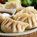 Chicken and Mushroom Dumpling