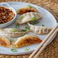 Tofu and Mushroom Dumpling